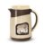 Milton Viva Tuff 750 Insulated Jug, 760 ml, Brown | Food Grade | Easy Grip | Hot & Cold | Leak Proof | Odour Proof