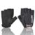 USI UNIVERSAL 733A Ambush Fitness Gym Gloves, Workout Powerlifting Gloves, Leather Polyester, Elastane Neoprene, Foam Construction, Suede Leather Palm (Small, Black)