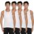 Pepe Jeans Men’s Solid White Vest-Pack of 6_XL