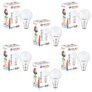 Bajaj Ivora HB LED Lamp 9W | Cool Day Light-6500K B22 | IR Free | UV Free | EnvIRonment Friendly‎ | Energy Efficient | 3.5 KV Surge Protection | Open CIRcuit Protection (Pack Of 6) | 1 Yr Warranty |