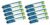 Crompton Laser Ray Neo 1 Feet 5W LED Batten (Warm White) – Pack of 10