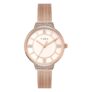 TIMEX Rose Gold Round Dial Analog Women’s Watch – TWEL22402