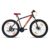 NINETY ONE Limited Edition Manchester 27.5T 21 Speed Shimano ACERA Gears Alloy Bike with Dual Disc Brake Hybrid Bike (Black and Red, 12+ Years, 27.5 x 2.2, 18.5 Inches Frame) for Men