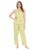 Clovia Women’s Rayon Solid Top & Pyjama Set (Ls0639P11_Green_XXL)