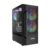 GAMDIAS Aura GC7 ARGB Mid-Tower Computer Case/Gaming Cabinet | Supports ATX, Micro-ATX, Mini-ITX | Pre Installed Front 2 x 120mm RGB/Rear: 1 x 120mm RGB Fan | Black