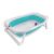 LuvLap Splash 2 In 1 Folding Baby Bath Tub Cum Baby Bather With Temperature Sensitive Plug & Anti Slip Base, For Newborn To 3 Year, Turns Bather For 0 – 6Month Babies, En Certified, Bpa Free (Green)