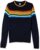 Amazon Brand – Jam & Honey Boy’s Acrylic Henley Neck Sweater (AW21JH-BSWT-909_Navy_6-7 Years_Navy_6 Years-7 Years)