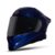 Steelbird SBH 61 SXE ISI and Dot Certified Full Face Helmet for Men with Inner Silver Sunshield