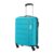 Kamiliant by American Tourister Harrier 56 Cms Small Cabin Polypropylene (Pp) Hard Sided 4 Wheeler Spinner Suitcase Luggage (Coral Blue)