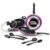 Milton Pro Cook Induction Cookware & Gas Stove Friendly Kitchen Jewel 7 Pc Non Stick Cookware Set | Fry Pan | Kadhai with Glass Lid | Dosa Tawa | Durable 5-Layer Non Stick Coating | Dark Purple