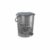 Nayasa Funk Pedal Bin – 6 Ltrs | Garbage Waste Bin With Lid and Handle | Kitchen-Bathroom Dustbin | Strong & Durable Plastic | Grey