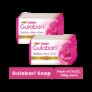 Dabur Gulabari Pure Rose Soap|Bathing Moisturizing Soap for Soft, Glowing Skin & Body(8 x 150 g)