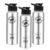 Pigeon by Stovekraft Inox hydra 700ml pack of 3 Stainless Steel Drinking Water Bottle 700ml Flipper Cap- Silver (1 year Warranty)