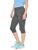 CHKOKKO Women’s Slim Fit Polyester Capri (SPWMCAPRI04ANTHRAXL_Grey_34)