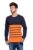 Alan Jones Clothing Men’s Slim Fit T-Shirt (STC156-ORG-S_Orange_Small)