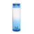 Cello H2O Dual Color Glass Fridge Water Bottle With Plastic Cap 920Ml, Blue | Leakproof & Airtight | Slim & Lightweight, Easy To Carry | Reusable Glass Water Bottle For Kitchen, Home, Office & Travel