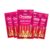 Drools Creamy Lickable Cat Treats (75g x 5 Pouches) Total 375g | Salmon & Skipjack | Easy to Hand Feed | Enriched with Vitamins
