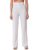 KOTTY Womens High Rise Viscose Rayon Solid Trousers Off White