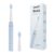 beatXP Buzz Electric Toothbrush for Adults with 2 Brush Heads & 3 Cleaning Modes|Rechargeable Electric Toothbrush with 2 Minute Timer & Quadpacer|19000 Strokes/min with Long Battery Life (Blue)