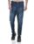 Numero Uno Men’s Contemporary Dark Wash Tappered Sustainable Jeans