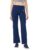 Clovia Women’s Comfort-Fit High Waist Flared Yoga Pants (AB0090P08_Blue_M)