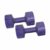 Encanto PVC Dumbbells Weights Fitness Home Gym Exercise (Pack of 2) Light Heavy for Women & Men’s Dumbbell (1KG X 2=2KG) PURPLE