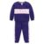 LuvLap Baby Girls Full Sleeve Sweatshirt & Pyjama Set Pack Of 1, Cotton Rich Fleece, Purple, M (3 to 6 Months)