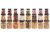 CELLO Diamond Pet Storage Container for Kitchen Set of 24 Pcs Black | 8x300ml, 8x650ml, 8x1200ml Freezer & Fridge Safe Stackable Airtight Kitchen Storage Container Jar Set for Candy Beans Flour Pastry