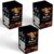 TrustBasket Charcoal Briquettes (5kg) with Free Starter Cubes – Long Burning Barbeque Charcoal with Low Smoke (Used in Grilling/Barbecue, Home) Set of 3