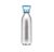 Milton Duo DLX 2000 Thermosteel Bottle, 1860 ml Water Bottles, 24 Hours Hot and Cold, Easy to Carry, Easy Grip, Rust Proof, Tea, Coffee, Office, Travel Bottle, Silver