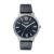 Sonata Poze Quartz Analog Black Dial Leather Strap Watch for Men-SP70039SL01W